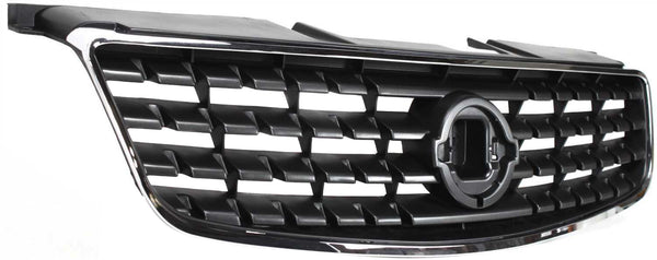 2005-2006 Nissan Altima Grille, Chrome Shell/Dark Gray