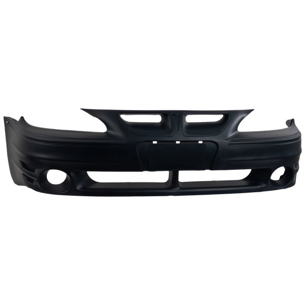 1999-2005 Pontiac Grand Am Front Bumper Cover, GT Model, Primed for the years: 1999, 2000, 2001, 2002, 2003, 2004, 2005