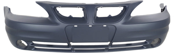 2003-2005 Pontiac Grand Am Front Bumper Cover, SE Model, Primed for the years: 2003, 2004, 2005