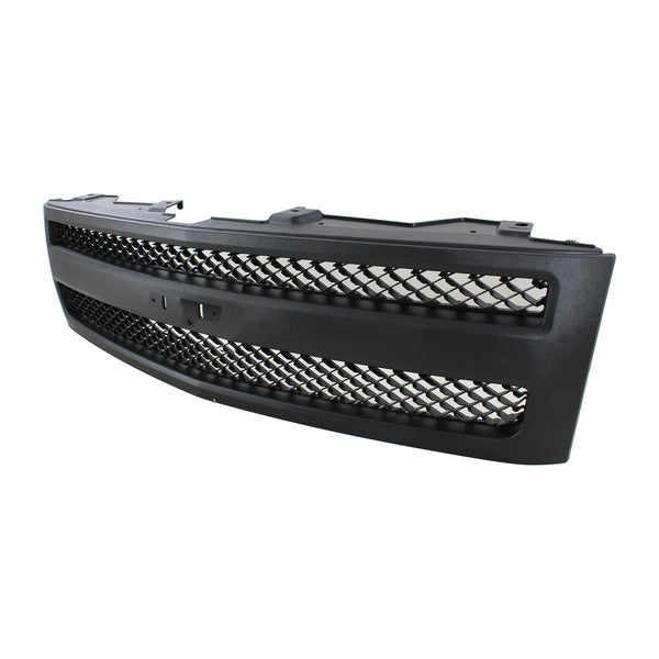 2007-2013 Chevy Silverado 1500 Grille, Black