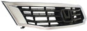 2008-2010 Honda Accord Grille, Chrome Shell/Black