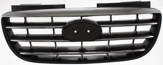 2007-2010 Hyundai Elantra Grille, Black