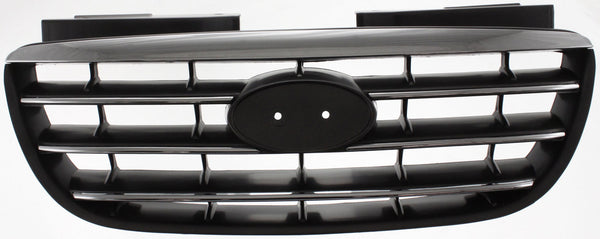 2007-2010 Hyundai Elantra Grille, Black