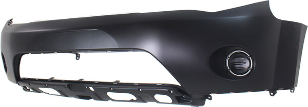 2007-2009 Mitsubishi Outlander Front Bumper Cover, Primed, w/Fog Lamp Hole for the years: 2007, 2008, 2009