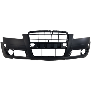 2005-2008 Audi A6 Front Bumper Cover, Primed, w/Out Headlamp Washer for the years: 2006, 2007, 2008