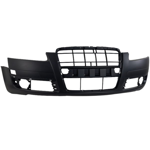 2005-2008 Audi A6 Front Bumper Cover, Primed, w/Out Headlamp Washer for the years: 2006, 2007, 2008