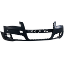 2011-2014 Audi A8 Front Bumper Cover, Primed, With Parking Aid for the years: 2011, 2012, 2013, 2014