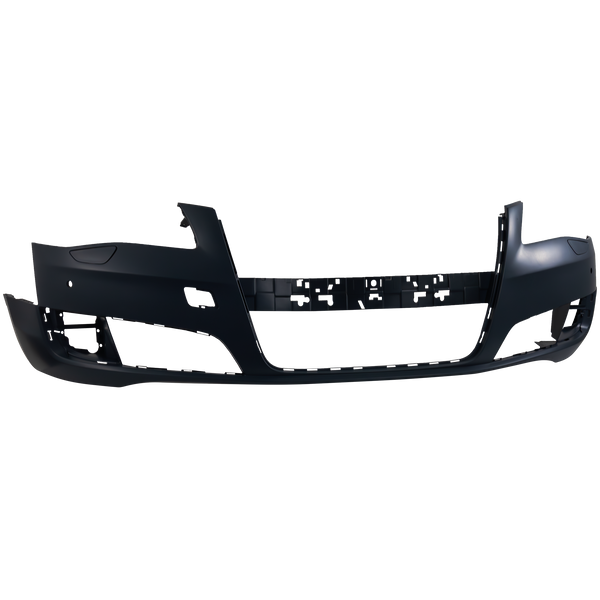 2011-2014 Audi A8 Front Bumper Cover, Primed, With Parking Aid for the years: 2011, 2012, 2013, 2014