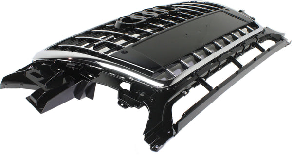 2009-2012 Audi Q5 Grille, Black, With S-line Package