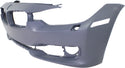 2012-2014 BMW 3- Front Bumper Cover, Primed, w/o M Sportline, w/o Camera for the years: 2012, 2013, 2014, 2015