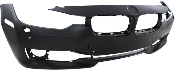 2012-2014 BMW 3-series Front Bumper Cover, Primed, w/Headlamp Washer for the years: 2012, 2013, 2014, 2015