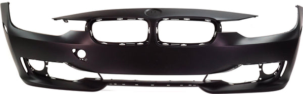 2012-2014 BMW 3-series Front Bumper Cover, Primed, PDC, PA and CAM for the years: 2012, 2013, 2014