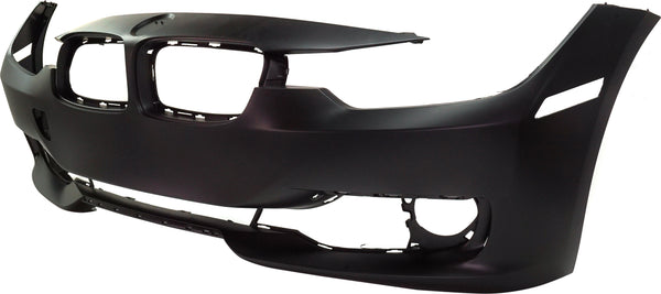 2012-2014 BMW 3-series Front Bumper Cover, Primed, PDC, PA and CAM for the years: 2012, 2013, 2014