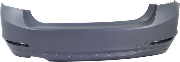 2012-2015 BMW 328i Rear Bumper Cover, Primed, With Out M Sportline, Sedan for the years: 2012, 2013, 2014, 2015