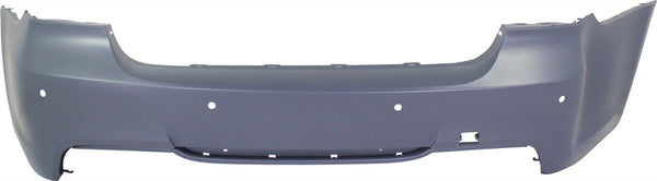 2006-2011 BMW 535i Rear Bumper Cover, Primed, w/Park Distance, M Pkg. for the years: 2006, 2007, 2008, 2009, 2010, 2011