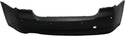 2006-2008 BMW 3-series Rear Bumper Cover, Primed, Sedan for the years: 2006, 2007, 2008