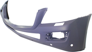 2007-2012 Mercedes-Benz GL-Class Front Bumper Cover, Primed, w/Curved Lighting for the years: 2007, 2008, 2009, 2010, 2011, 2012