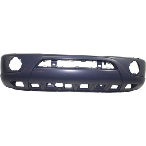 1998-2005 Mercedes-Benz M-Class Front Bumper Cover, Primed, w/Out Parktronics for the years: 1998, 1999, 2000, 2001, 2002, 2003, 2004, 2005