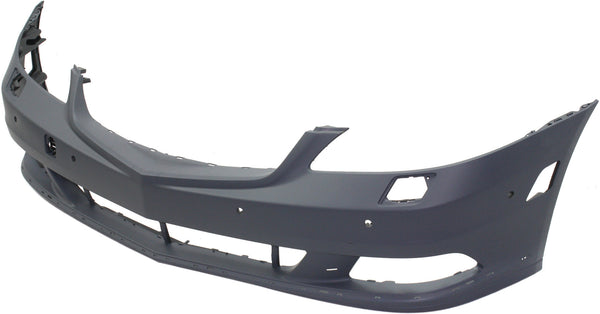 2012-2013 Mercedes Benz S350 Front Bumper Cover, Primed, w/o Sport Pkg, w/Parktonic for the years: 2012, 2013