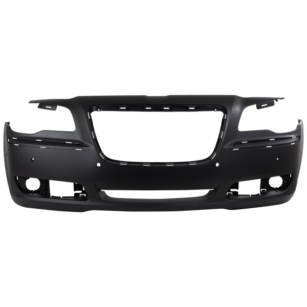 2011-2014 Chrysler 300 Front Bumper Cover, Primed, w/Parking Sensor, Sedan for the years: 2011, 2012, 2013, 2014