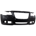 2011-2014 Chrysler 300 Front Bumper Cover, Primed, w/Parking Sensor, Sedan for the years: 2011, 2012, 2013, 2014