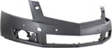 2013-2015 Cadillac SRX Front Bumper Cover, Primed, With Headlamp Washer for the years: 2013, 2014, 2015, 2016