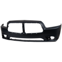 2011-2014 Dodge Charger Front Bumper Cover, Primed, w/ Adaptive Speed Control (CAPA) for the years: 2011, 2012, 2013, 2014