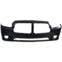 2011-2014 Dodge Charger Front Bumper Cover, Primed, w/ Adaptive Speed Control (CAPA) for the years: 2011, 2012, 2013, 2014