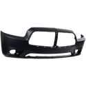 2011-2014 Dodge Charger Front Bumper Cover, Primed, w/ Adaptive Speed Control (CAPA) for the years: 2011, 2012, 2013, 2014