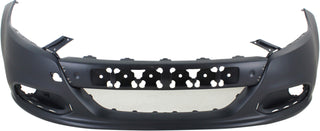 2013-2016 Dodge Dart Front Bumper Cover, Primed - Capa for the years: 2013, 2014, 2015, 2016