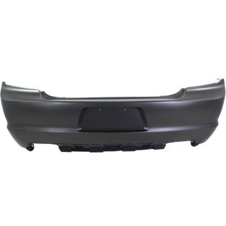 2011-2014 Dodge Charger Rear Bumper Cover, Primed, w/Out Parking Sensor -CAPA for the years: 2011, 2012, 2013, 2014