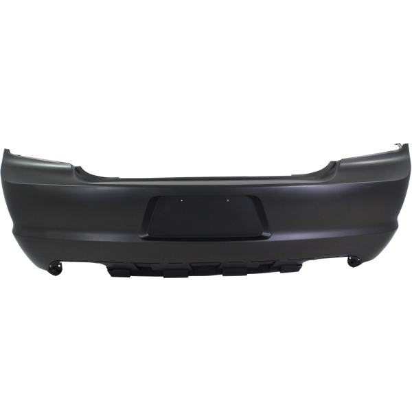 2011-2014 Dodge Charger Rear Bumper Cover, Primed, w/Out Parking Sensor for the years: 2011, 2012, 2013, 2014