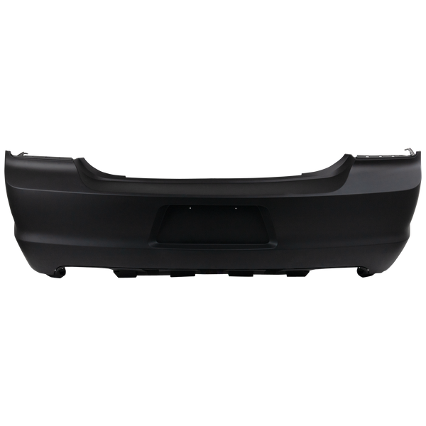 2011-2014 Dodge Charger Rear Bumper Cover, Primed, w/Out Parking Sensor for the years: 2011, 2012, 2013, 2014