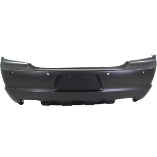 2011-2012 Dodge Charger Rear Bumper Cover, Primed, w/Parking Sensor-Capa for the years: 2011, 2012