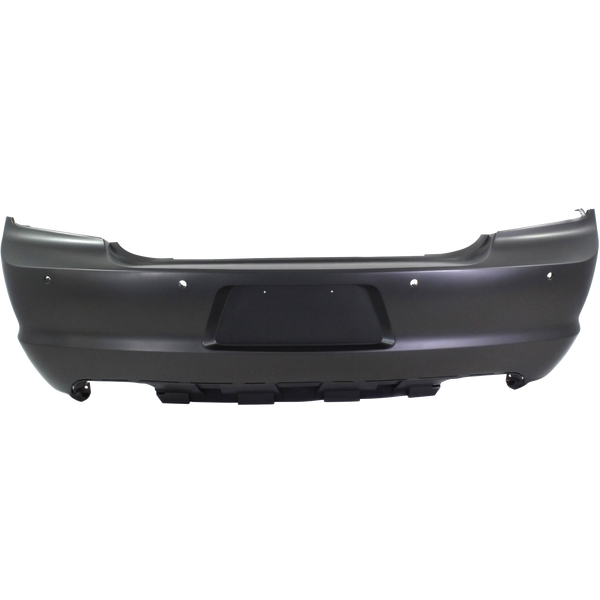 2011-2012 Dodge Charger Rear Bumper Cover, Primed, w/Parking Sensor-Capa for the years: 2011, 2012