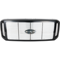 2005-2007 Ford F-series Super Duty Grille, Black Shell