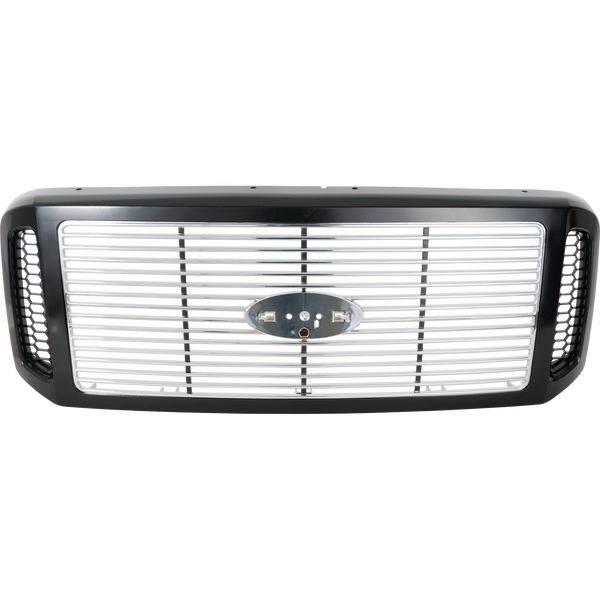 2005-2007 Ford F-series Super Duty Grille, Black Shell