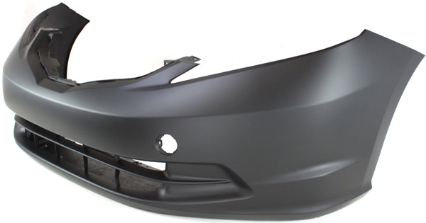 2009-2014 Honda Fit Front Bumper Cover, Primed, Base/DX/LX Model for the years: 2009, 2010, 2011, 2012, 2013, 2014