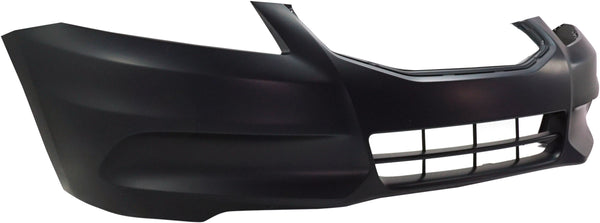 2011-2012  Honda Accord Front Bumper Cover, Primed, W/O Fog Lamp Hole