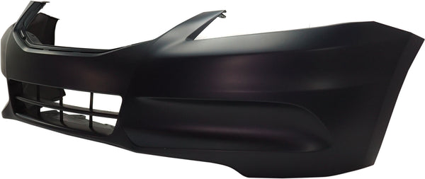 2011-2012  Honda Accord Front Bumper Cover, Primed, W/O Fog Lamp Hole