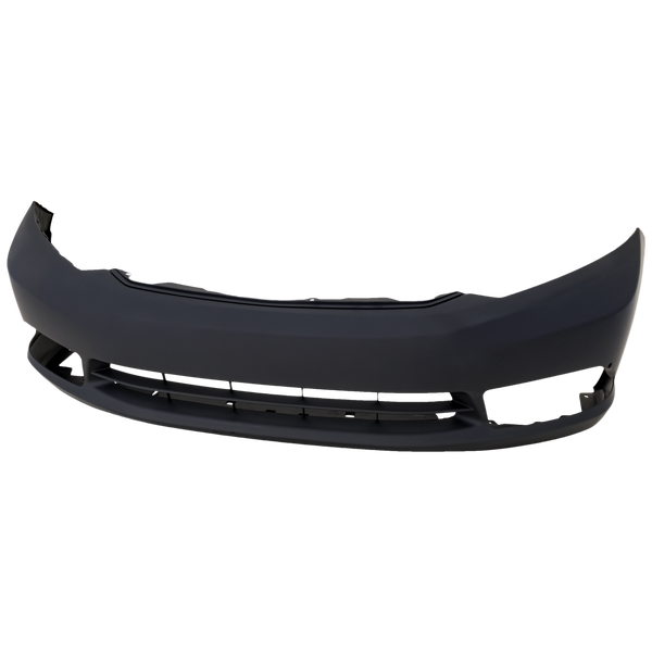 2012 Honda Civic Front Bumper Cover, Primed, W/ Fog Lamp Hole, Sedan