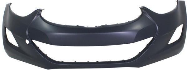 2011-2013 Hyundai Elantra Front Bumper Cover, Primed, Korea Built, Sedan for the years: 2011, 2012, 2013