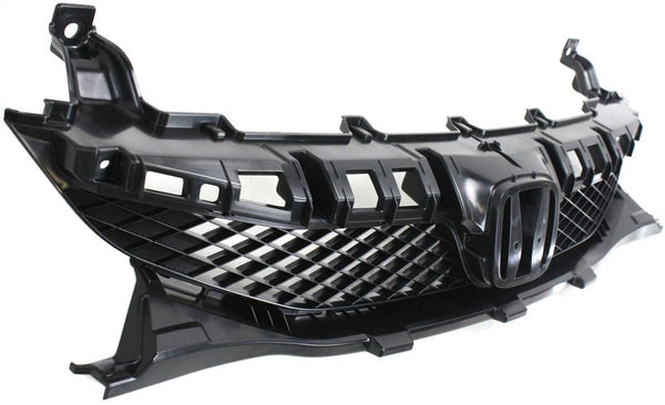 2009-2011 Honda Civic Grille, Textured Black, Sedan