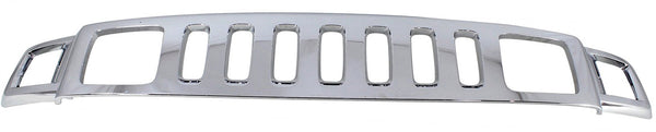 2006-2010 Hummer H3 Grille, Upper, Chrome