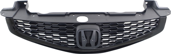 2012-2013 Honda Civic Grille, Painted-Black