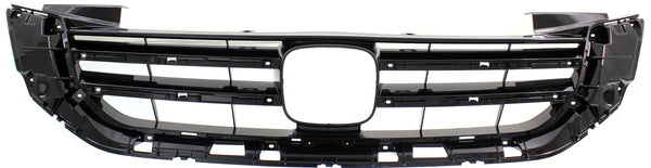 2013-2015 Honda Accord Grille, Black, 6 Cyl, Sedan