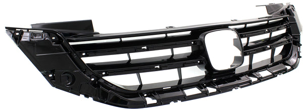 2013-2015 Honda Accord Grille, Black, 6 Cyl, Sedan