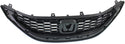 2013-2014 Honda Civic Grille, Painted-Black, Sedan