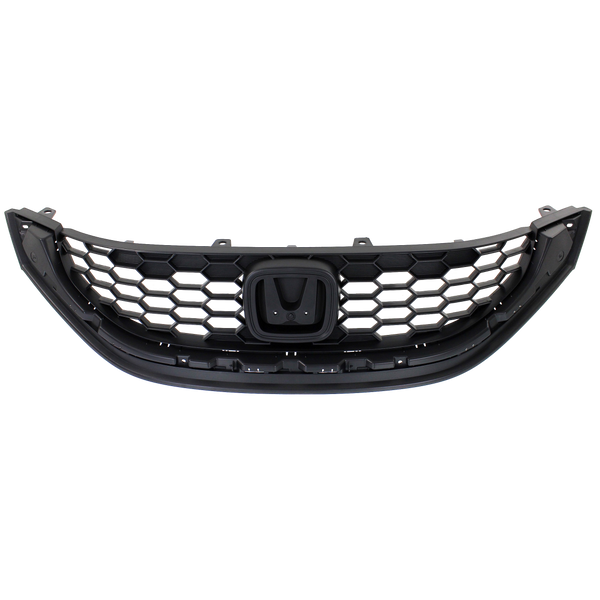 2013-2014 Honda Civic Grille, Textured Black