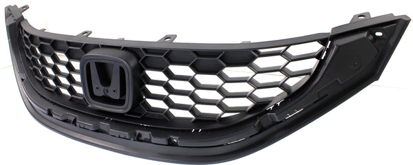 2013-2014 Honda Civic Grille, Textured Black